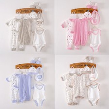 Conjunto de ropa para bebé recién nacido unisex bebés camisa conjunto mameluco top pijama 0-3M segunda mano  Embacar hacia Mexico
