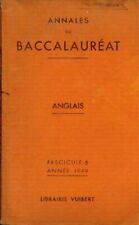 Annales baccalauréat anglais d'occasion  Bazouges-la-Pérouse