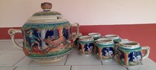Bowle set jagdmotiv gebraucht kaufen  Freystadt