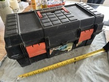 Used plastic toolbox for sale  WORCESTER