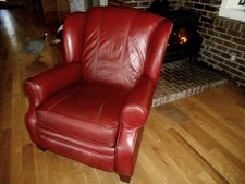 Cherry red leather for sale  Salem