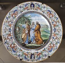 Piatto ceramica maiolica usato  Deruta