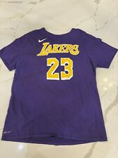 Usado, Camiseta Nike NBA Lakers Lebron James #23 púrpura XL segunda mano  Embacar hacia Argentina