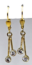 Elegante gold hängeohrringe gebraucht kaufen  Höxter