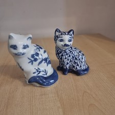 Pair blue white for sale  SPALDING