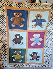 Teddy bear quilt for sale  Wake Forest