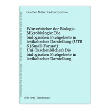 Wörterbücher biologie mikrob gebraucht kaufen  Buttenwiesen