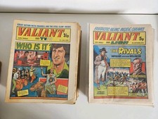 Valiant comic collection for sale  BEXHILL-ON-SEA