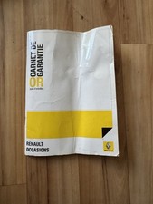 Carnet entretien renault d'occasion  Libourne