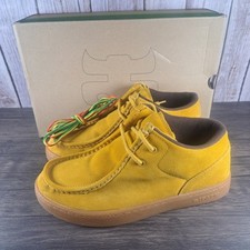 Sapato de Skate Masculino IPATH Cat Camurça Amarelo Dourado Tamanho 10 com Caixa de Cadarços Extras (VGC) comprar usado  Enviando para Brazil