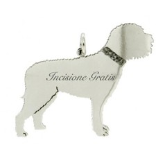 Ciondolo cane lagotto usato  Sarno