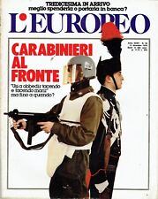 Europeo 1979 carabinieri usato  Italia