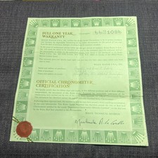 Garantia de certificado Rolex 663x x x x, usado comprar usado  Enviando para Brazil