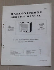 Marconiphone model t29a for sale  IPSWICH