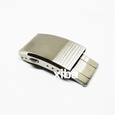 Fivela de pulseira de relógio de metal 316L fecho 16 18 20 22mm aço inoxidável sólido comprar usado  Enviando para Brazil