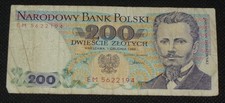 Polen 200 zloty gebraucht kaufen  Dinslaken