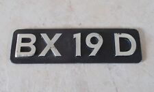 Placa emblema vintage Citroen BX 19 D monograma carro automóvel antigo metal vintage comprar usado  Enviando para Brazil