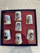 Royals thimble collection for sale  ASHFORD