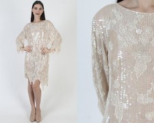Vtg asymmetrical sequin for sale  Encinitas