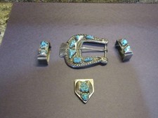 Turquoise silver belt for sale  Apple Valley