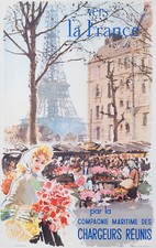Original vintage poster d'occasion  Saint-Ouen