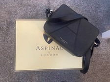 Aspinal london black for sale  ST. NEOTS