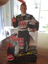 #6 MARK MARTIN NASCAR PILOTO DE CORRIDA COCA COLA PAPELÃO CAVALETE STAND UP PLACA 2006 comprar usado  Enviando para Brazil