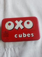 Vintage oxo tin for sale  BODMIN