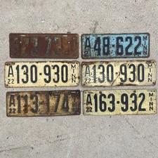 Antique minnesota license for sale  Thief River Falls