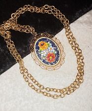 Millefiori anhänger kette gebraucht kaufen  Leipzig