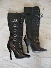 Stiletto lack stiefel gebraucht kaufen  Neu-Anspach