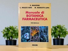 Manuale botanica farmaceutica. usato  Lucca