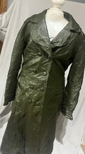 Leather trench coat for sale  NEWARK