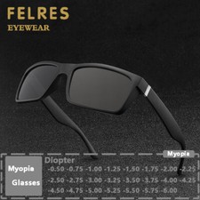 Óculos de sol masculino quadrado fotocromático míope clássico retrô externo novo, usado comprar usado  Enviando para Brazil