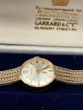 Garrad ladies 9ct for sale  HENGOED