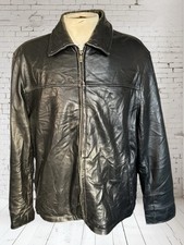 Chaps black leather for sale  HULL
