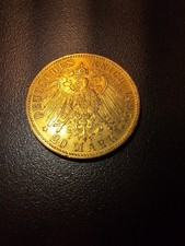 Goldmünze mark wilhelm gebraucht kaufen  Aachen