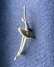 Ballerina brooch 925 for sale  HEXHAM