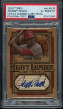 Johnny Bench - 2025 Topps madeira pesada relíquia automática (série um) - #HLAR-JB comprar usado  Enviando para Brazil