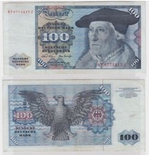 T146367 banknote 100 gebraucht kaufen  Borna