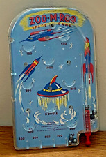 Zoo-M-Roo Space Rocket Toy Game Poosh-M-Up brinquedo de pinball RARO FA-66, usado comprar usado  Enviando para Brazil