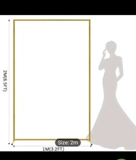Metal arch backdrop for sale  AYLESBURY
