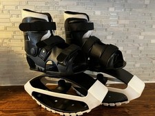 Botas de salto Booster Enterprises preto e branco crianças crianças idades usadas comprar usado  Enviando para Brazil