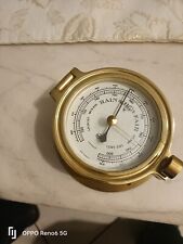 Horloge baromètre laiton d'occasion  Vaujours