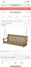 Polywood vinyard porch for sale  Venice