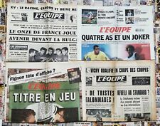 Journal equipe année d'occasion  Rue