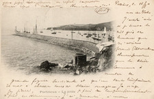 Cpa portrieux jetee d'occasion  Saint-Amans-Soult