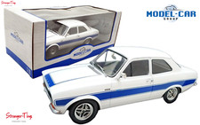 Usado, Ford Escort MK I RS 2000 branco/azul 1973 modelo carro grupo 1/18 comprar usado  Enviando para Brazil