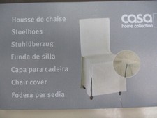 Housse chaise taupe d'occasion  Le Mans