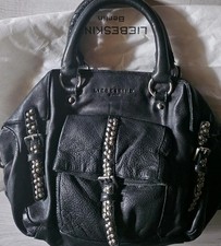 liebeskind tasche schwarz nieten gebraucht kaufen  Hilchenbach
